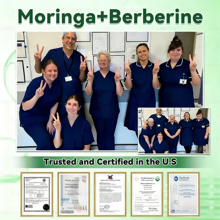 Moringa & Berberine 10-in-1 Microneedle Patch