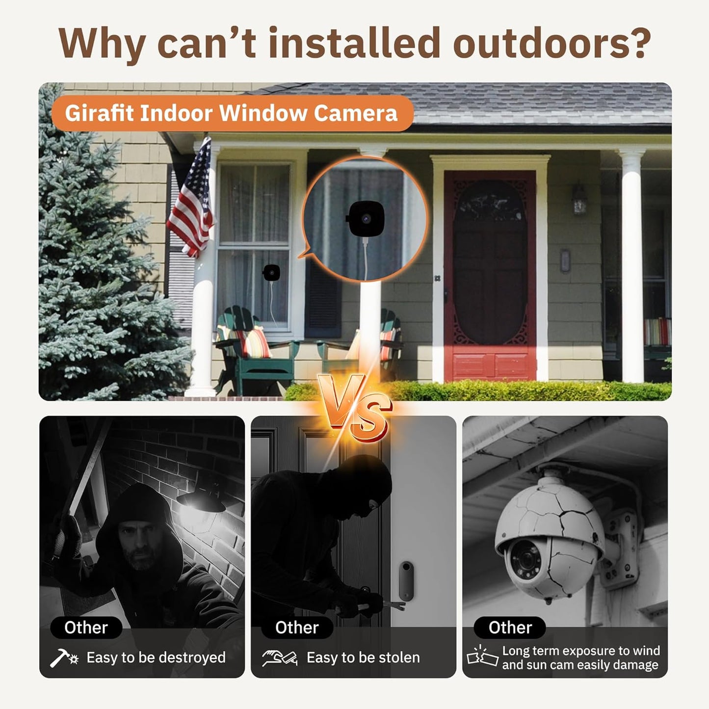 ChroMax 3MP 2K Dual - Band Indoor Security Cam