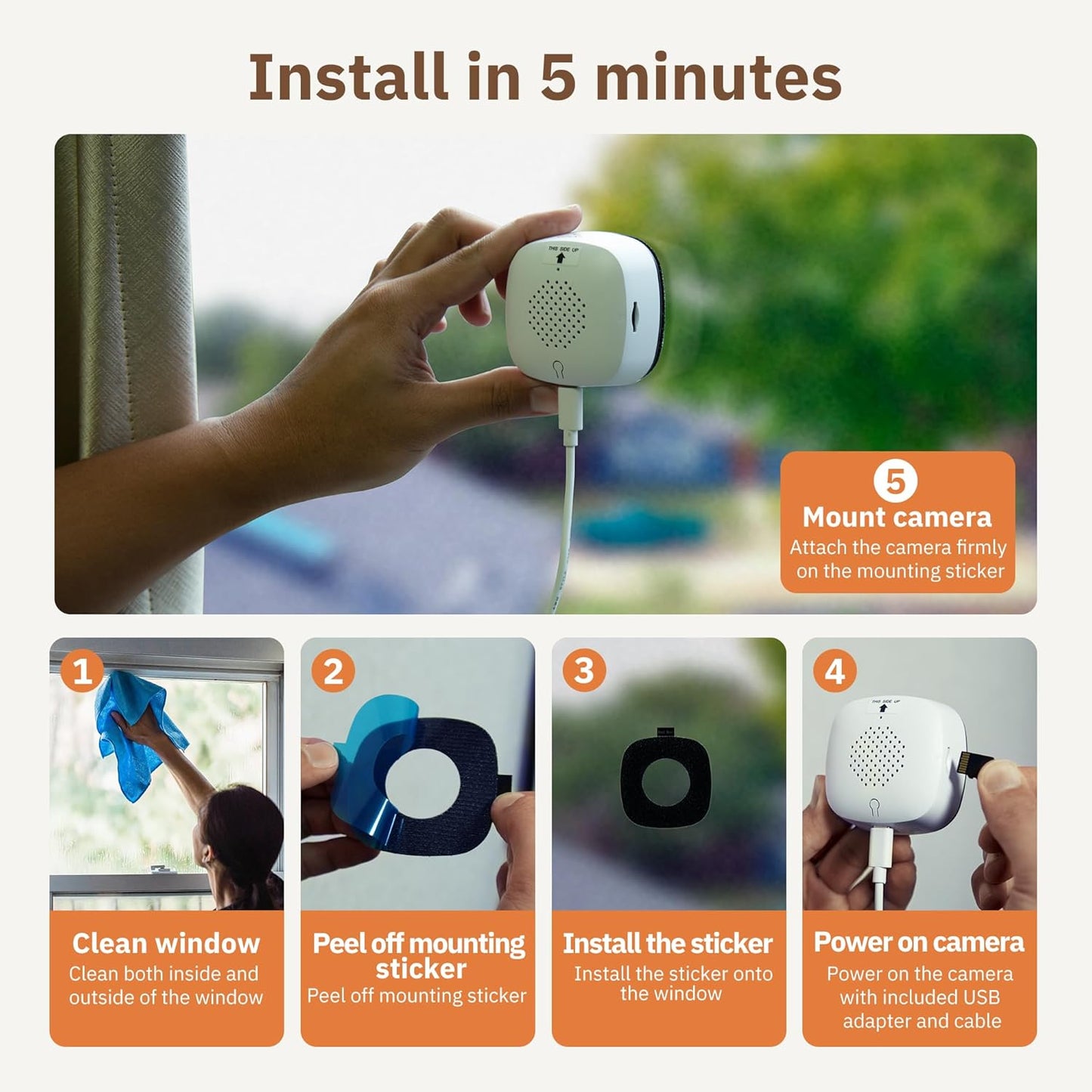 ChroMax 3MP 2K Dual - Band Indoor Security Cam