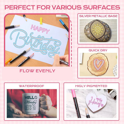 GlowLine Glitter Markers