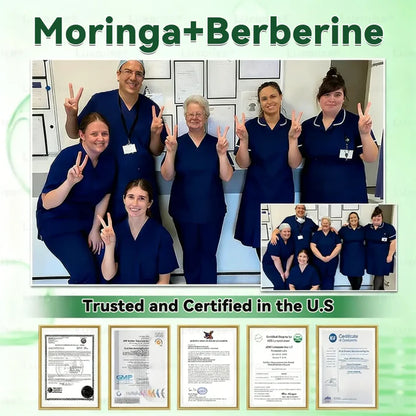 Moringa & Berberine 10-in-1 Microneedle Patch