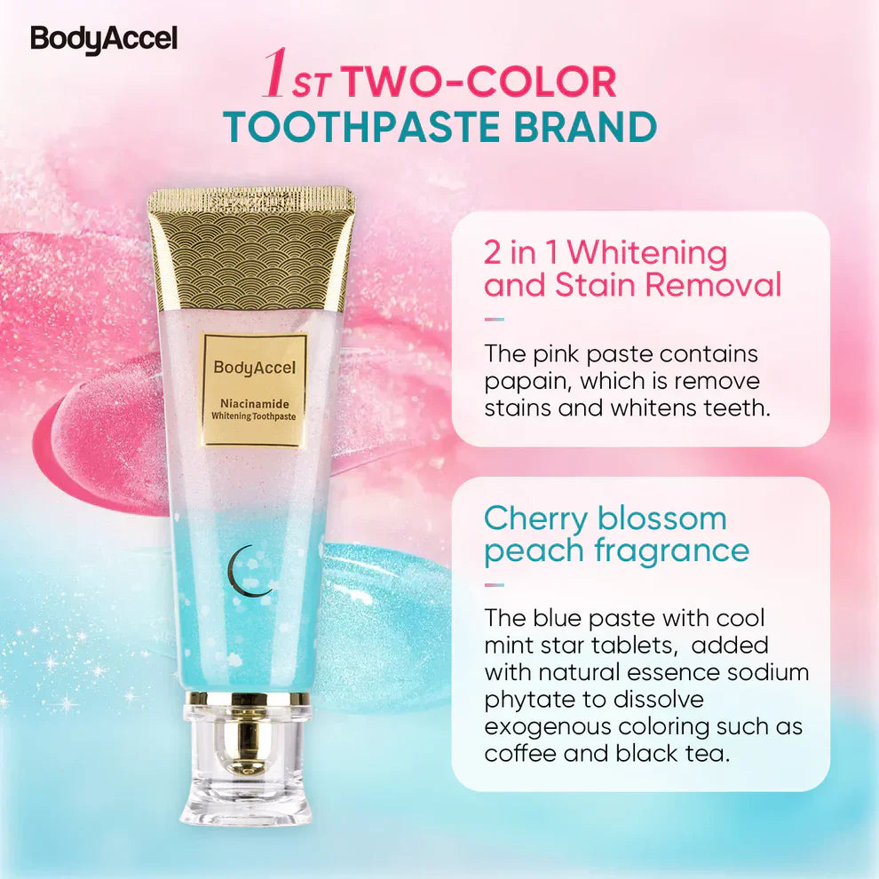 Lushbleu™ Niacinamide Whitening Toothpaste