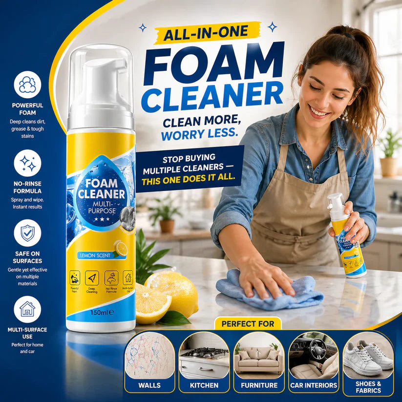 Lushbleu™ Multifunctional Foam Cleaner