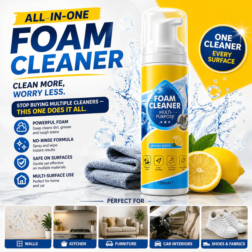Lushbleu™ Multifunctional Foam Cleaner