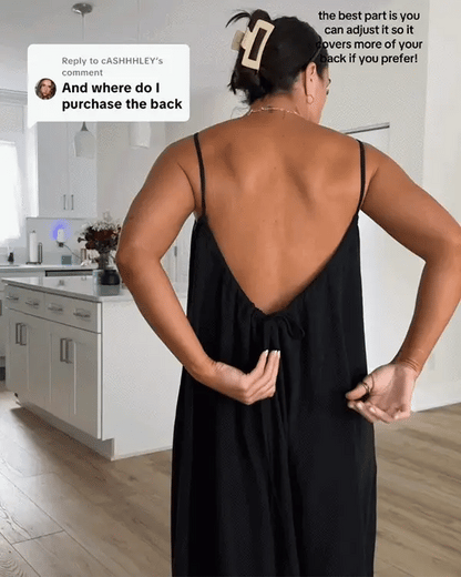 Backless Cami Dress