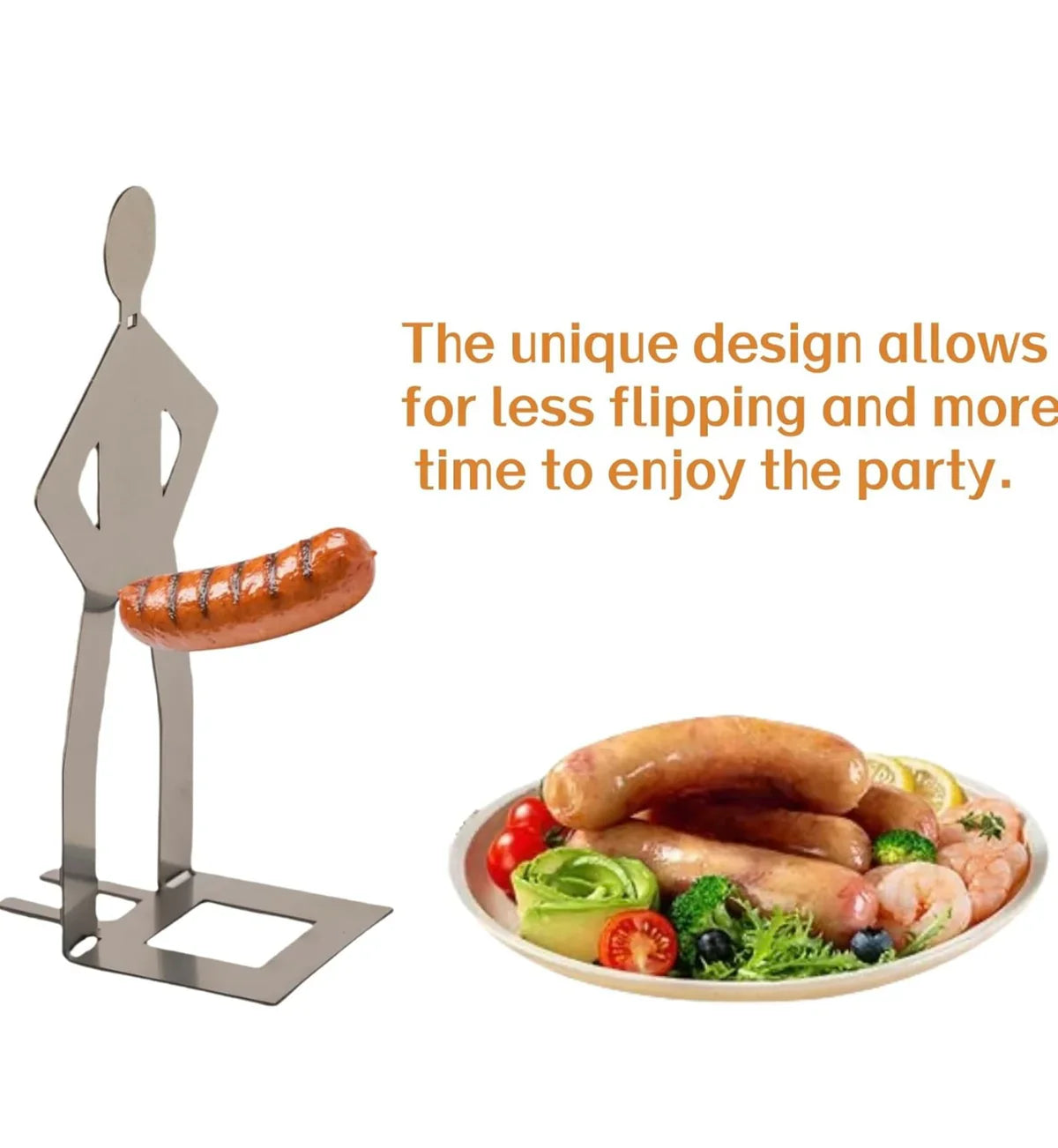 Lushbleu™ Funny Hot Dog Holder