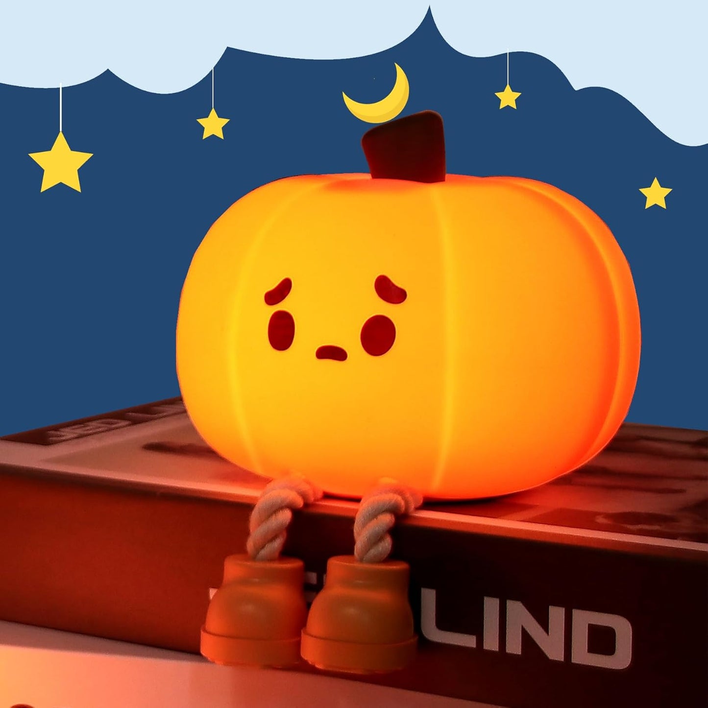 Squishy Pumpkin Light