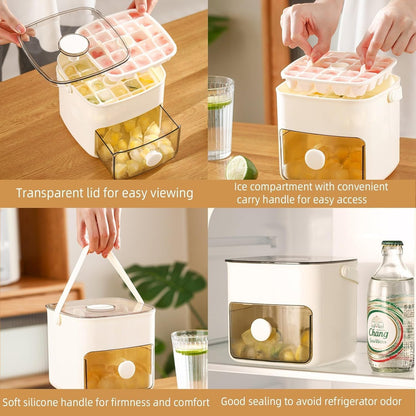 Lushbleu™ 2-in-1 Ice Cube Maker