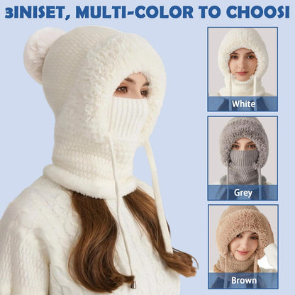 SnowHaven Women’s 3-in-1 Beanie
