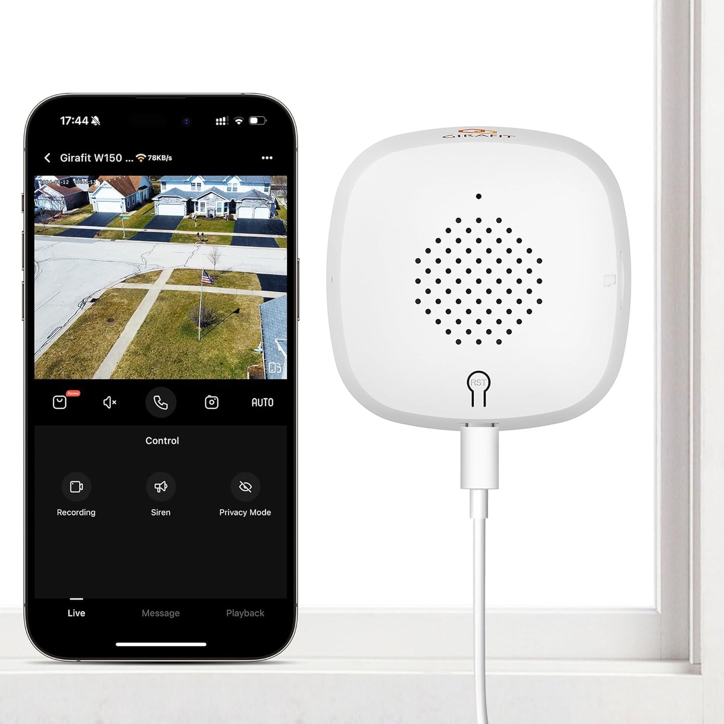 ChroMax 3MP 2K Dual - Band Indoor Security Cam