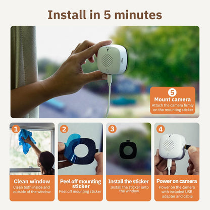 ChroMax 3MP 2K Dual - Band Indoor Security Cam