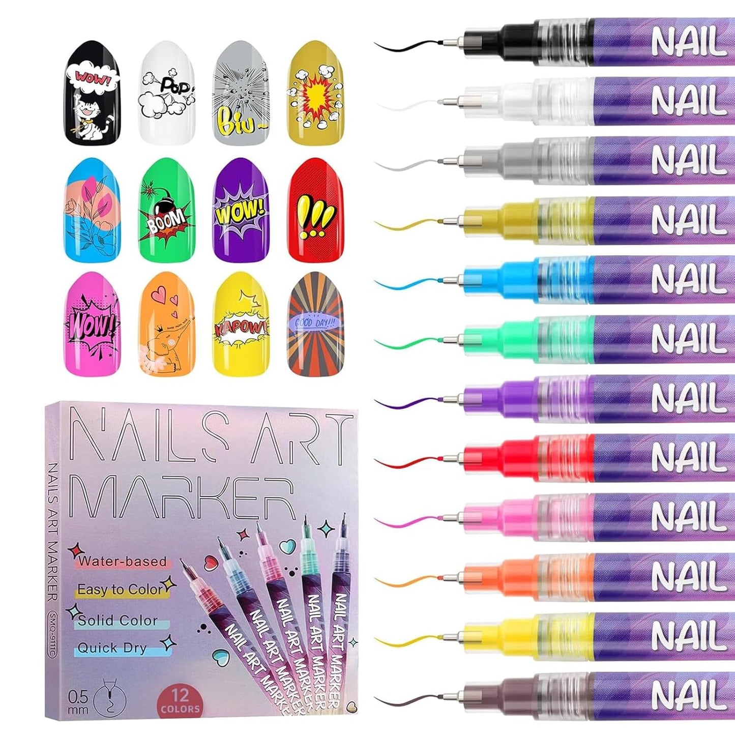 GlamLines™ Nail Art Pens