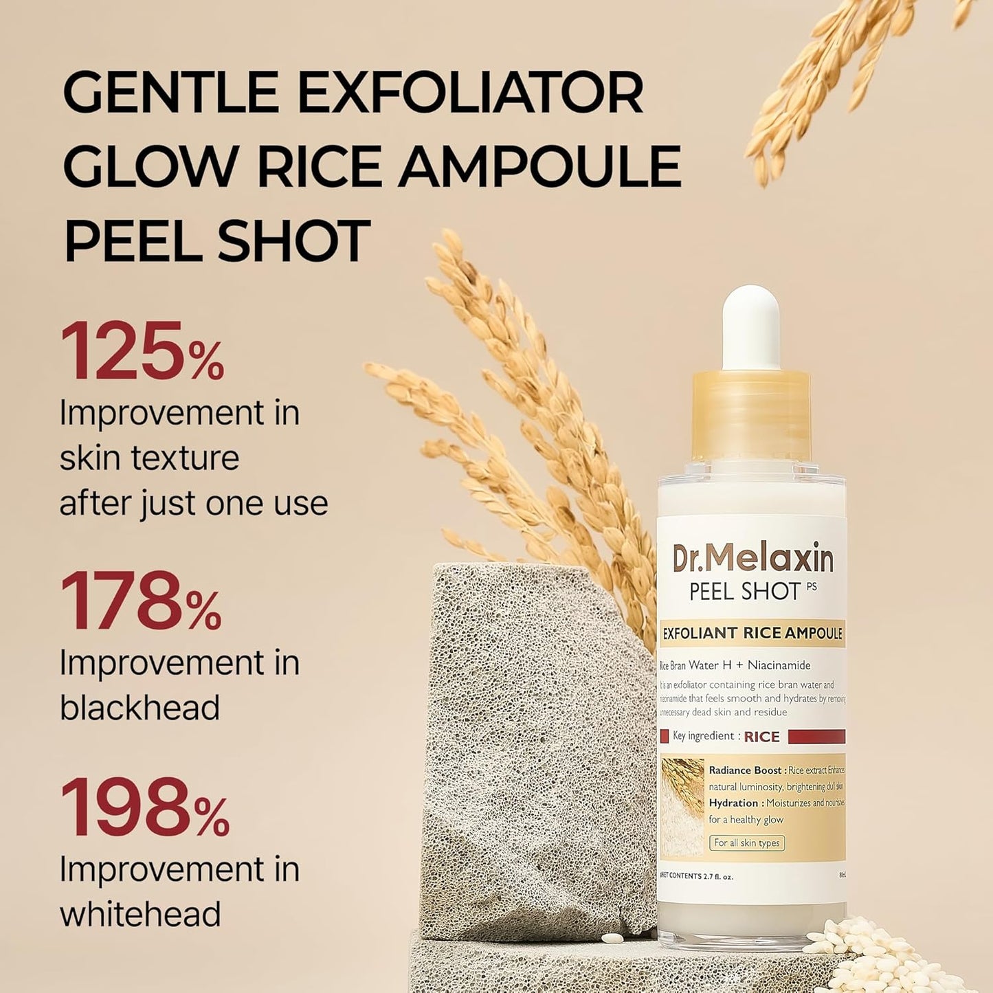Dr. Melaxin Rice Luminous Glow Ampoule