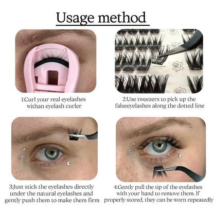 Lushbleu™ Glue-Free DIY Eyelash Set