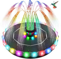 Solar Fountain for Kids and Bird Bath