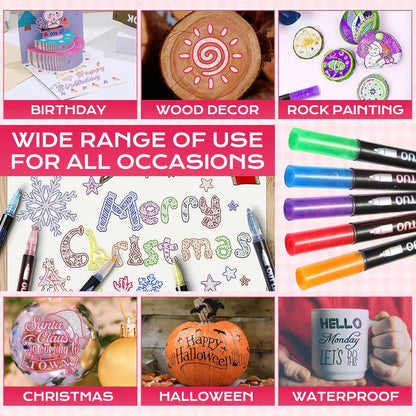 GlowLine Glitter Markers