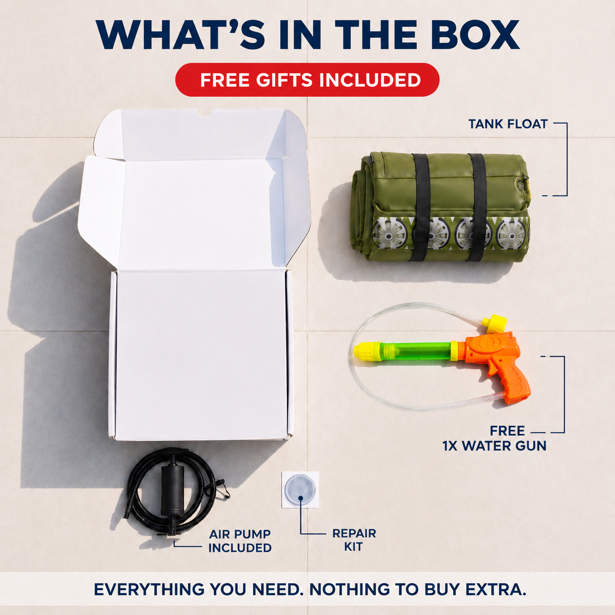 Lushbleu™ Floatable Tanks
