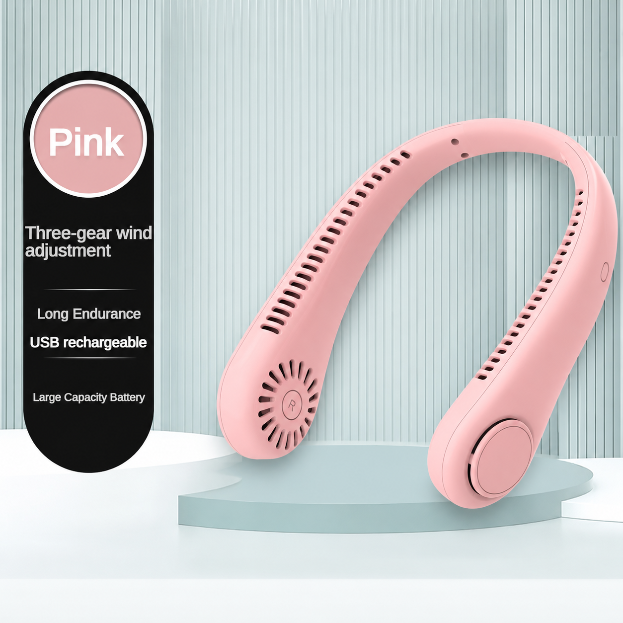 Lushbleu™ Rechargeable Neck Fan