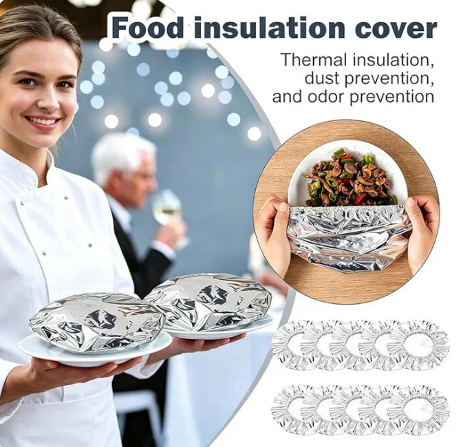 Lushbleu™ Reusable Aluminum Foil Food Cover