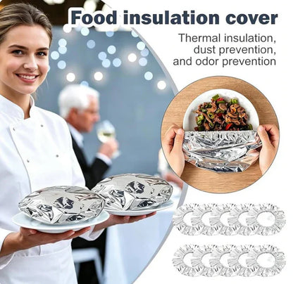 Lushbleu™ Reusable Aluminum Foil Food Cover