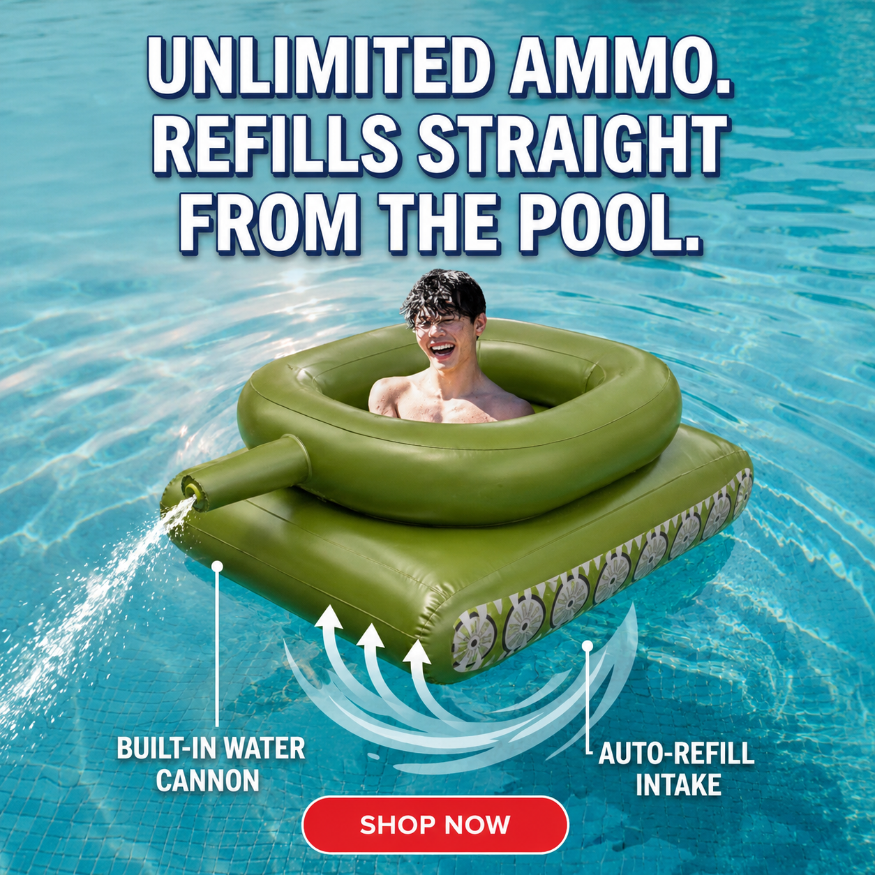 Lushbleu™ Floatable Tanks