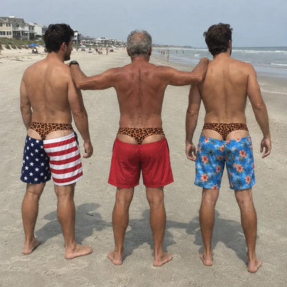Lushbleu™ Cheeky Swim Trunks