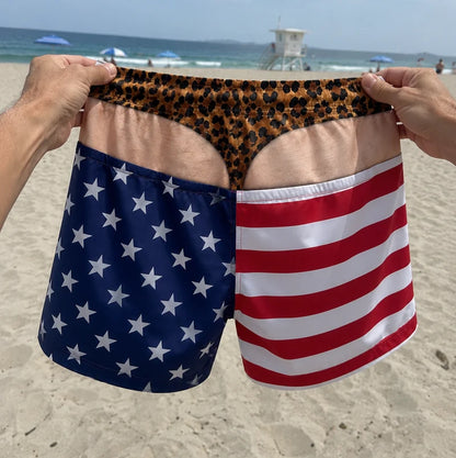 Lushbleu™ Cheeky Swim Trunks