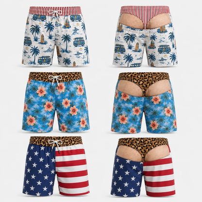 Lushbleu™ Cheeky Swim Trunks