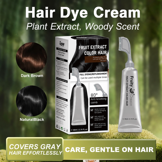 Lushbleu™ Hair Dye Cream Comb with Natural Plant Extract