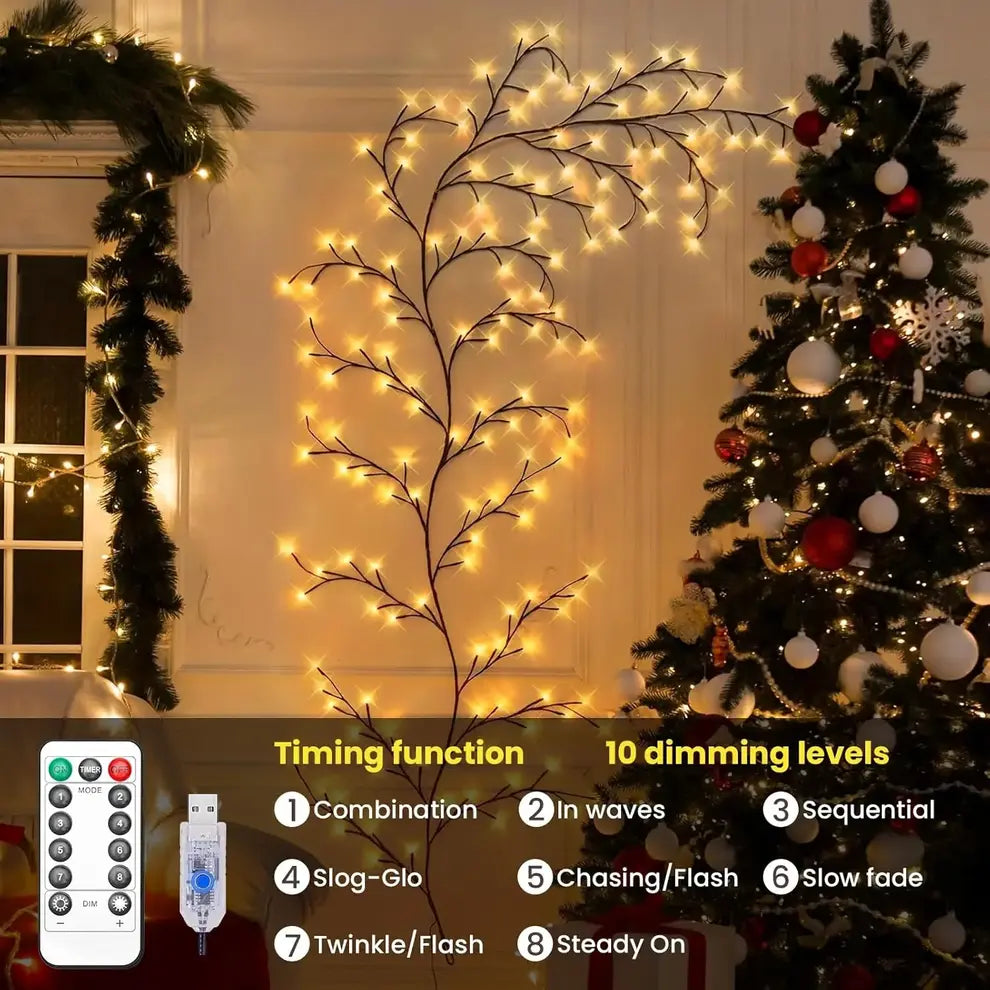 LED Willow Vine Light