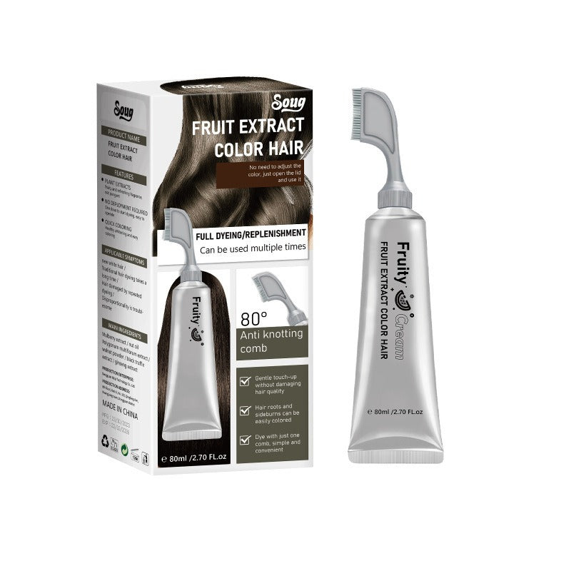 Lushbleu™ Hair Dye Cream Comb with Natural Plant Extract