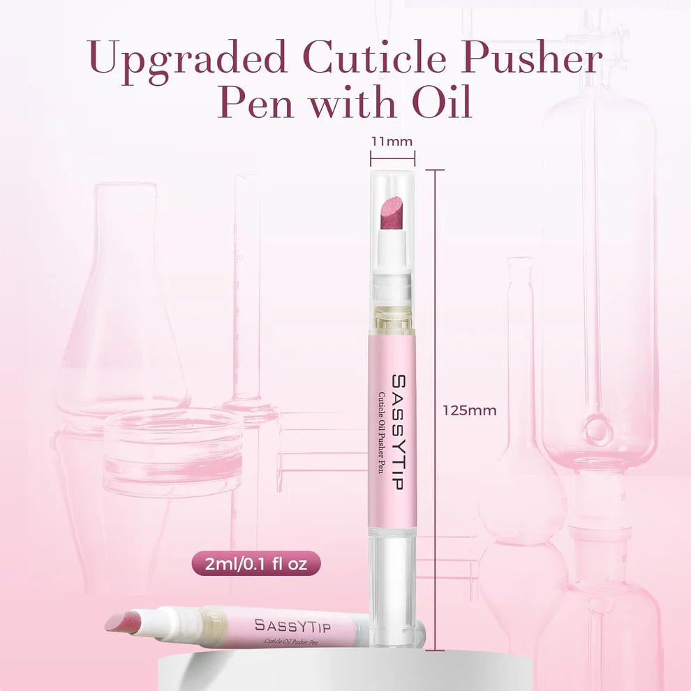 Cuticle Oil Pen and Pusher (2PCS)