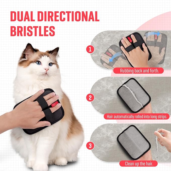 Pet Hair Magic Gloves™