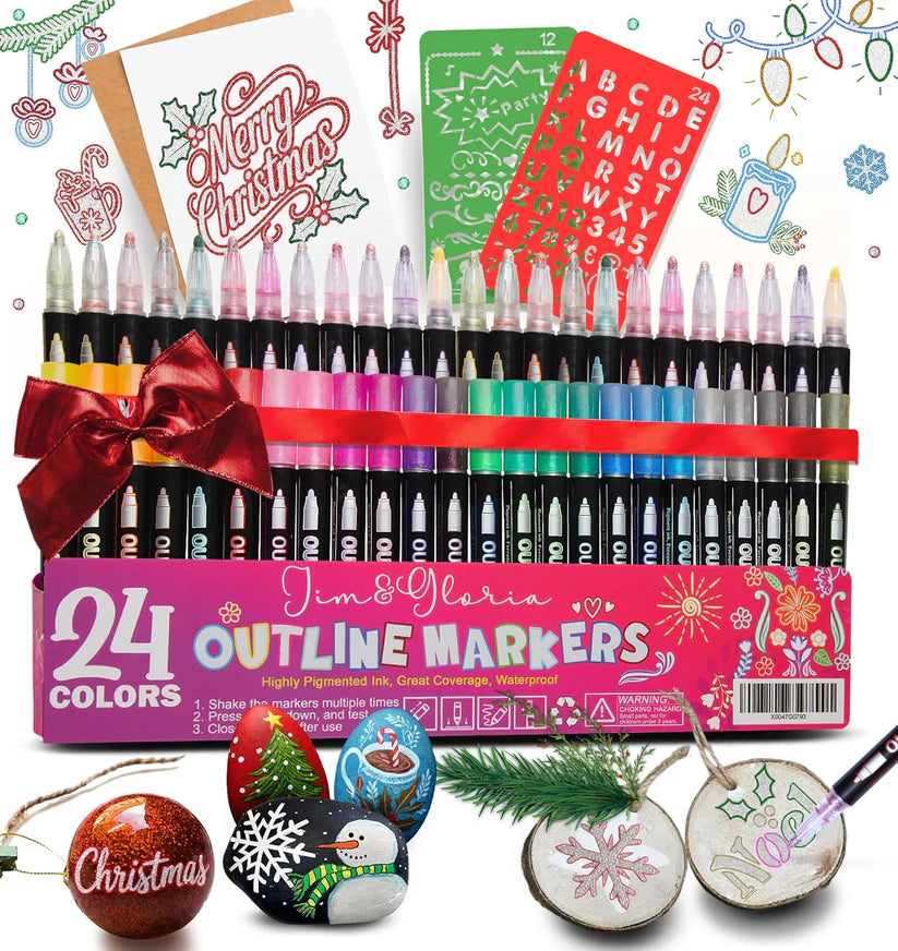 GlowLine Glitter Markers