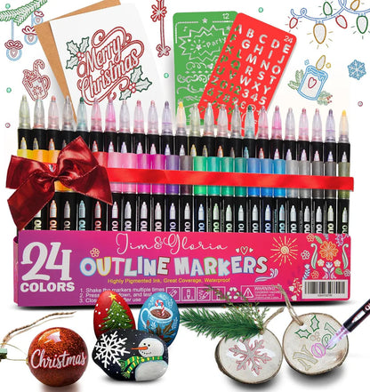 GlowLine Glitter Markers