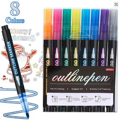 GlowLine Glitter Markers