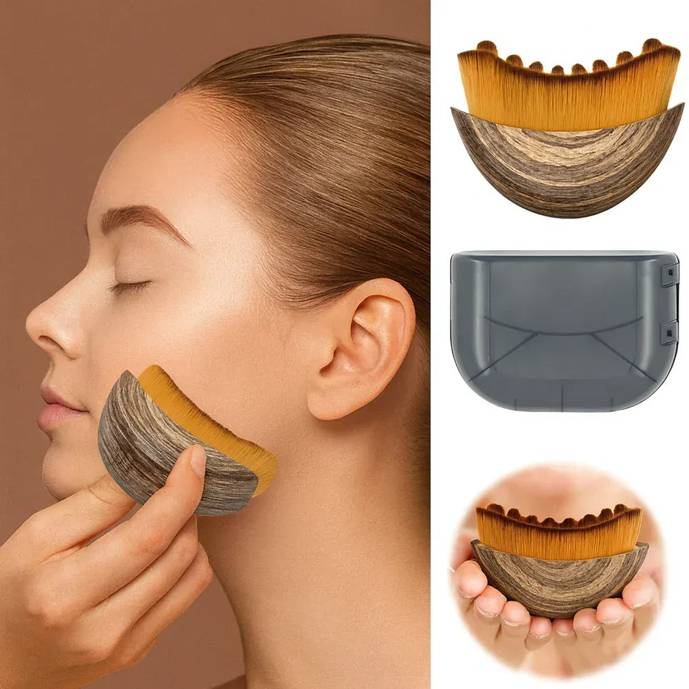 Lushbleu™ Lymphatic Contour Face Brush