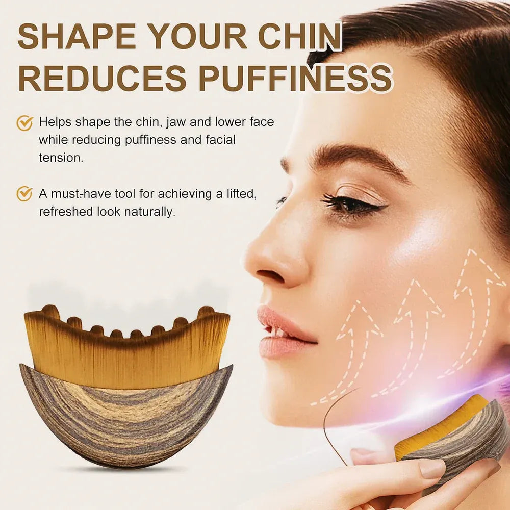 Lushbleu™ Lymphatic Contour Face Brush