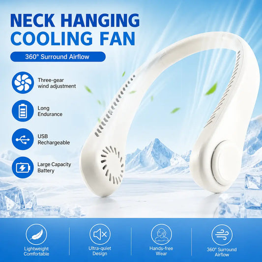 Lushbleu™ Rechargeable Neck Fan