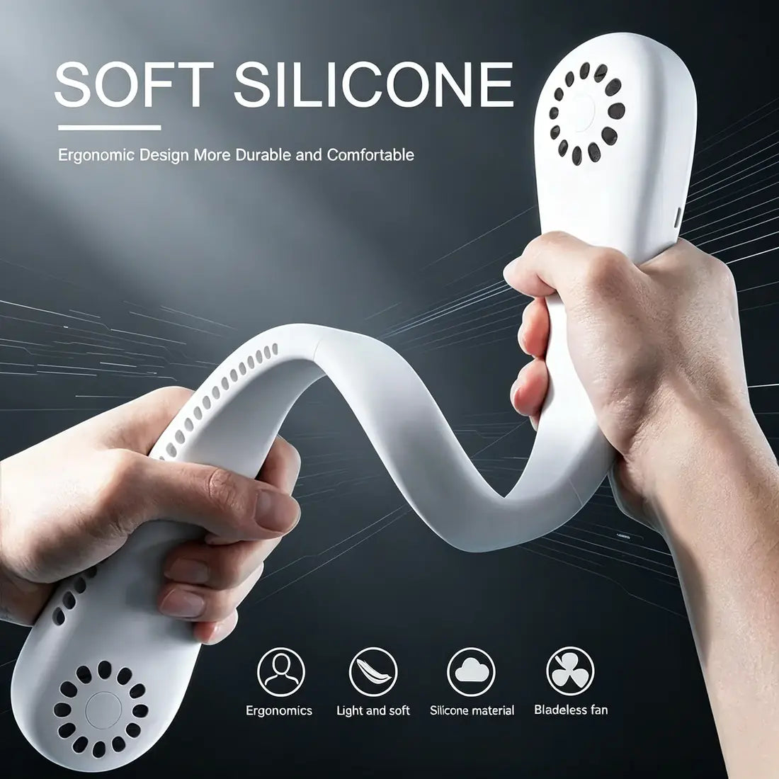 Lushbleu™ Rechargeable Neck Fan