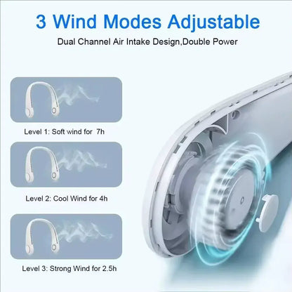 Lushbleu™ Rechargeable Neck Fan