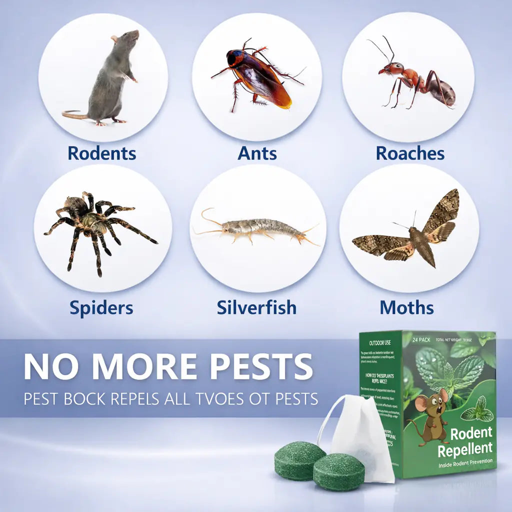 Lushbleu™  Natural Rodent Repellent Pods (12 pcs)