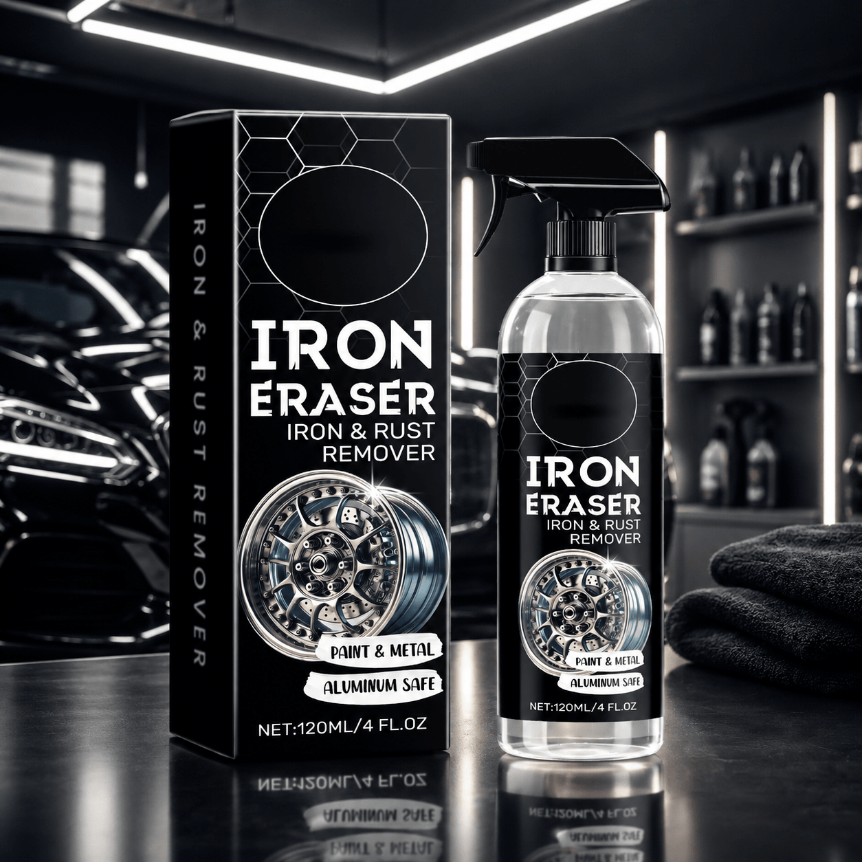 Lushbleu™ Car Rust Remover Spray Cleaner