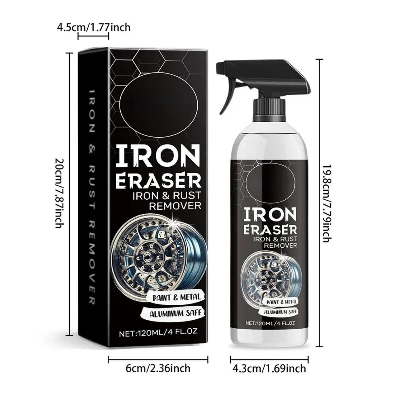 Lushbleu™ Car Rust Remover Spray Cleaner