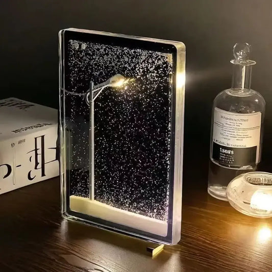 The Magic Snowfall Lamp